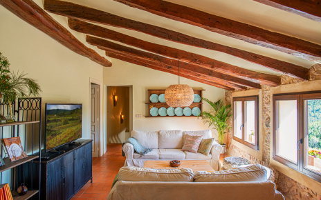 Living area with views